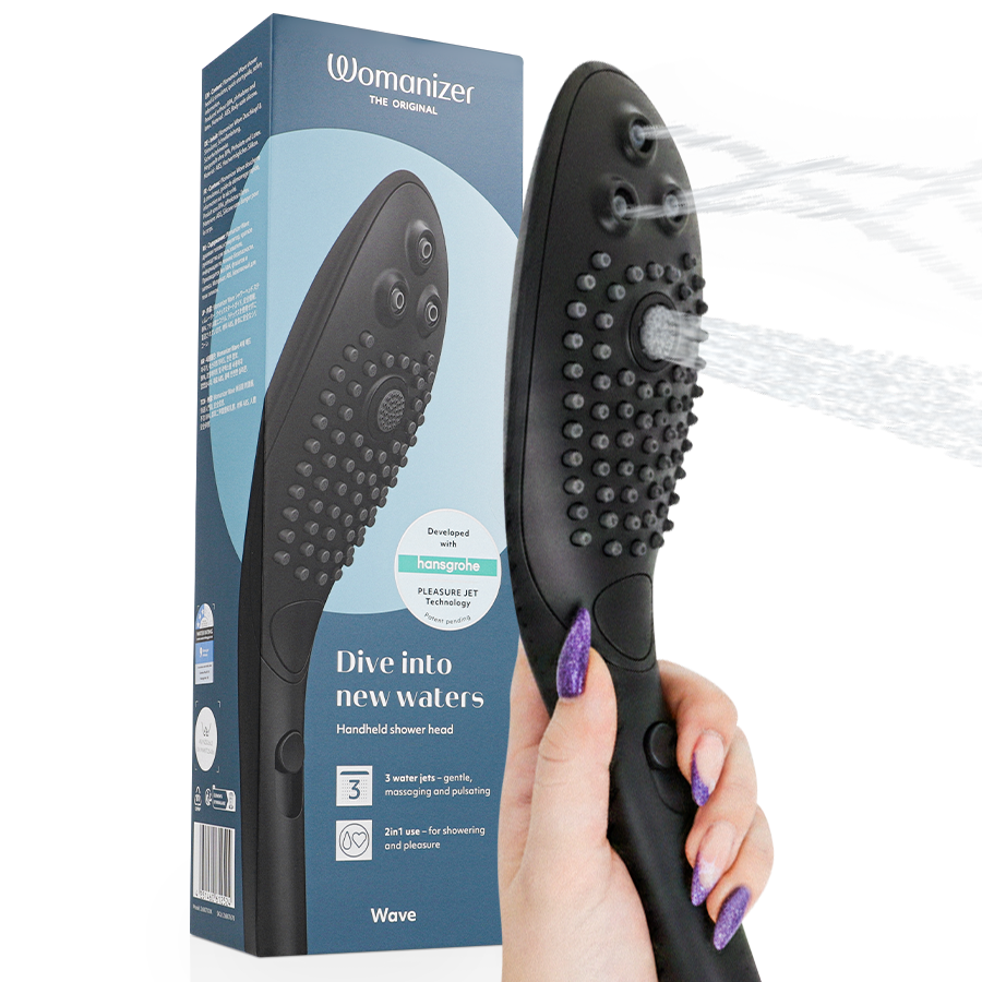 Womanizer-Wave Clitoride Stimolatore Testa doccia ABS · Vibratori