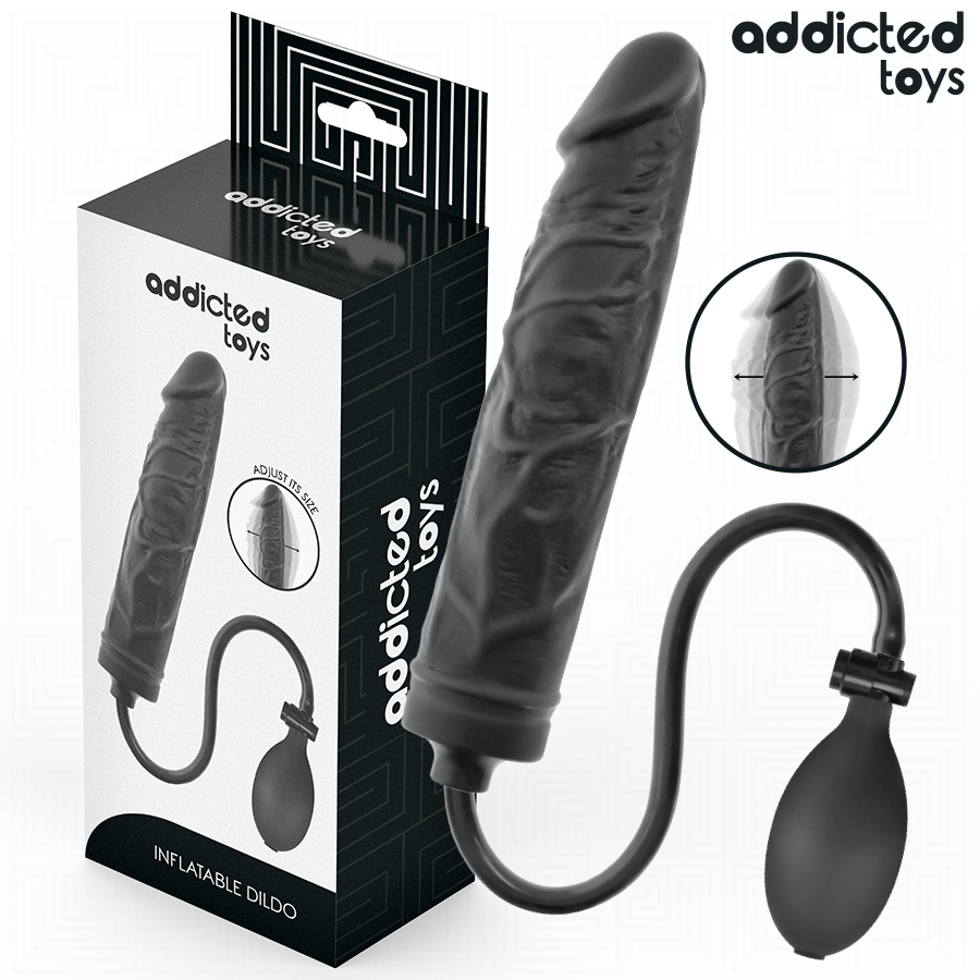 Addicted Toys-Gonfiabile Dildo Modello 4-Silicone, impermeabile 1 Addicted Toys-Gonfiabile Dildo Modello 4-Silicone, impermeabile · Giocattoli anali