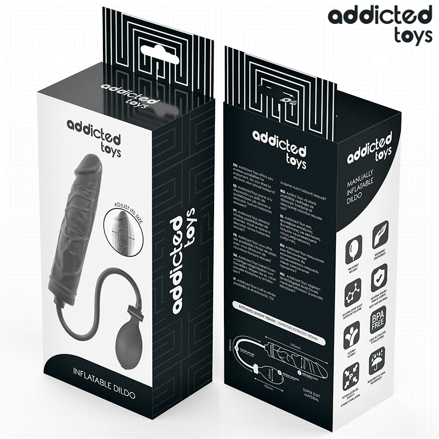 Addicted Toys-Gonfiabile Dildo Modello 4-Silicone, impermeabile 7 Addicted Toys-Gonfiabile Dildo Modello 4-Silicone, impermeabile · Giocattoli anali (imaginea 7)