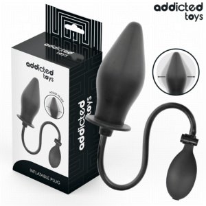 Addicted Toys-Plug anale Gonfiabile Modello 2-Silicone, Impermeabile