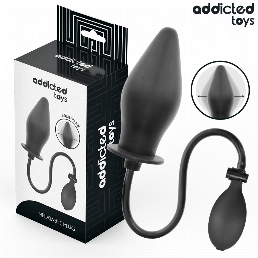 Addicted Toys-Plug anale Gonfiabile Modello 2-Silicone, Impermeabile 1 Addicted Toys-Plug anale Gonfiabile Modello 2-Silicone, Impermeabile · Giocattoli anali