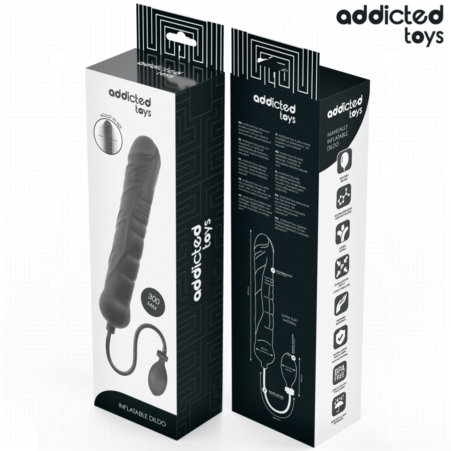 Addicted Toys-Dildo gonfiabile Xl Model 5-Silicone, impermeabile 2 Addicted Toys-Dildo gonfiabile Xl Model 5-Silicone, impermeabile · Giocattoli anali (imaginea 2)