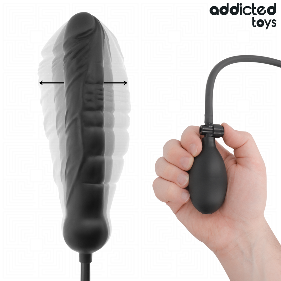 Addicted Toys-Dildo gonfiabile Xl Model 5-Silicone, impermeabile 3 Addicted Toys-Dildo gonfiabile Xl Model 5-Silicone, impermeabile · Giocattoli anali (imaginea 3)