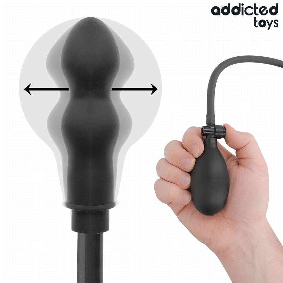 Addicted Toys-Plug anale Gonfiabile Modello 1-Silicone · Giocattoli anali (immagine 2)