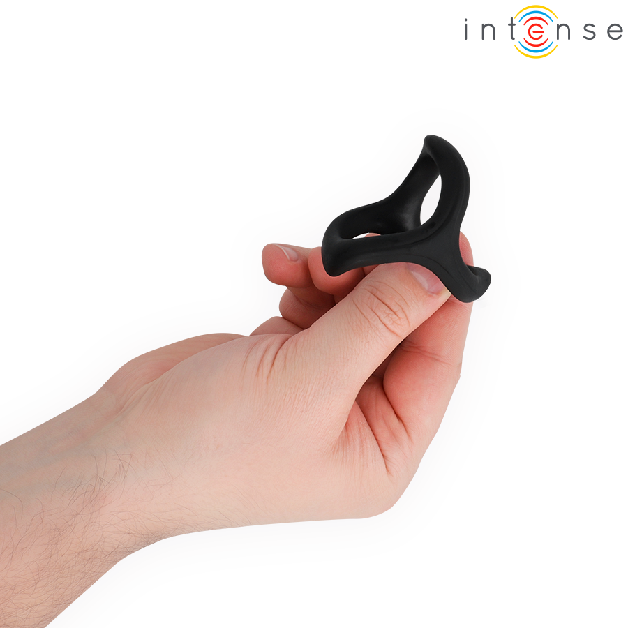 Intense For Him-Alfie Anello Triplo Regolabile per Pene Model 6 · Anelli & Guaine per pene (immagine 2)
