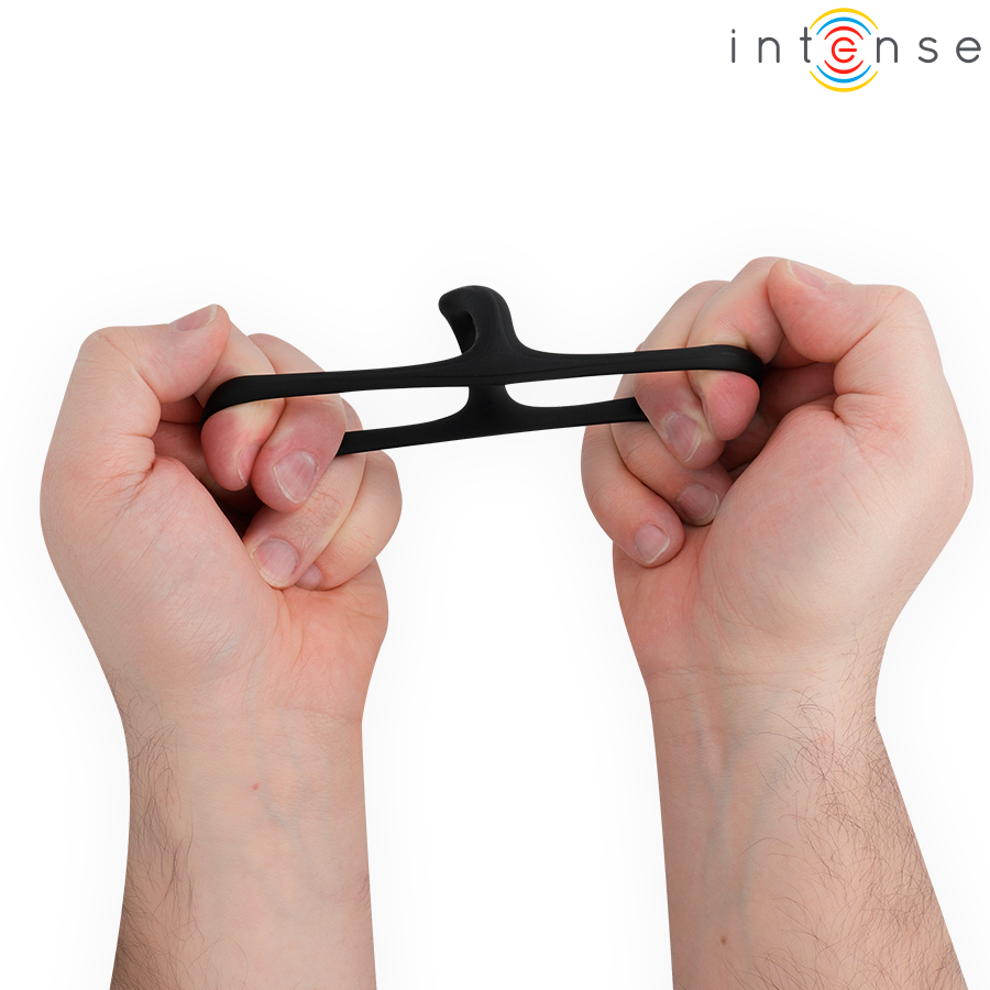 Intense For Him-Alfie Anello Triplo Regolabile per Pene Model 6 · Anelli & Guaine per pene (immagine 4)