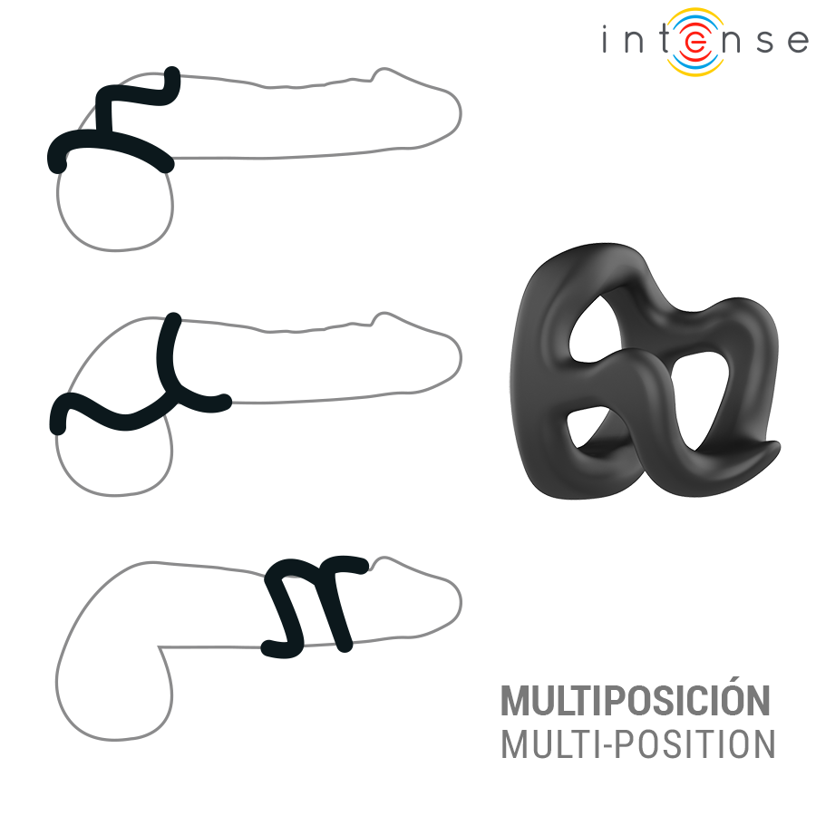 Intense For Him-Charles Anello Regolabile per Penis Model 11 3 Intense For Him-Charles Anello Regolabile per Penis Model 11 · Anelli & Guaine per pene (imaginea 3)