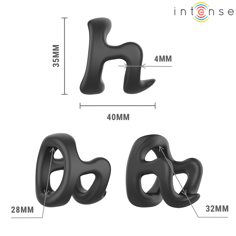 Intense For Him-Charles Anello Regolabile per Penis Model 11 · Anelli & Guaine per pene (imaginea 5)