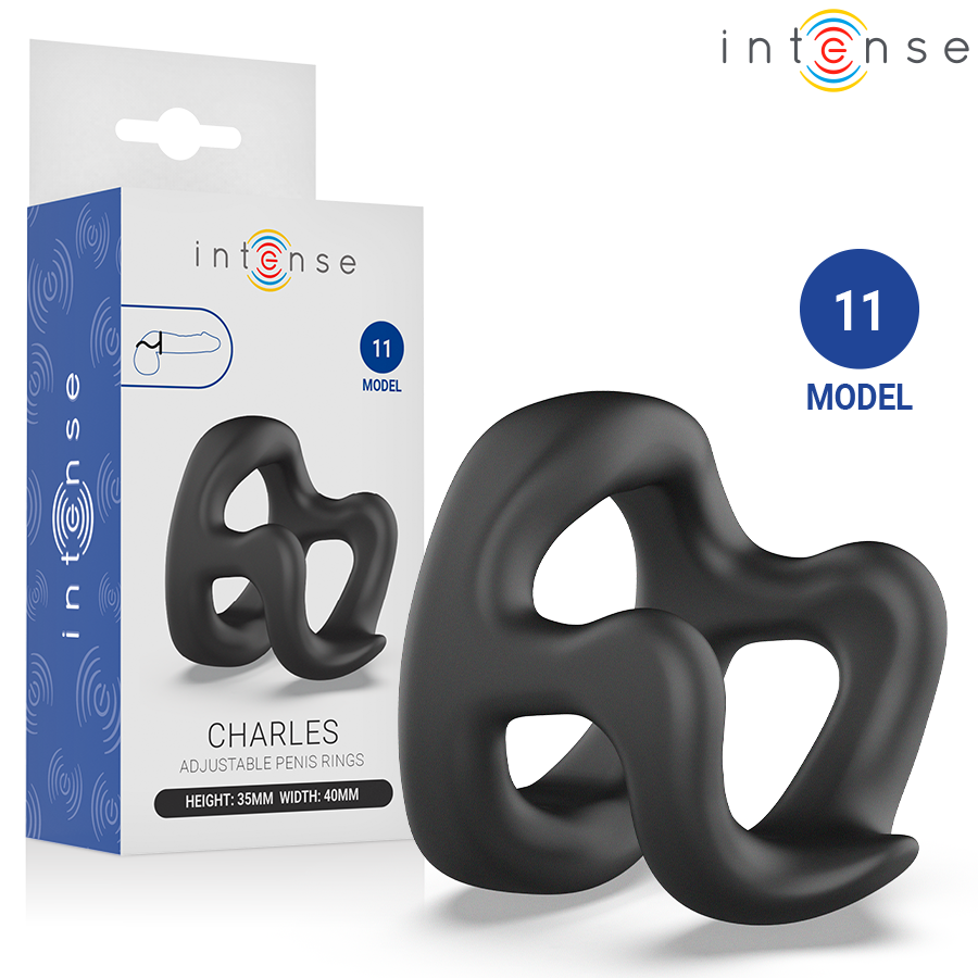 Intense For Him-Charles Anello Regolabile per Penis Model 11