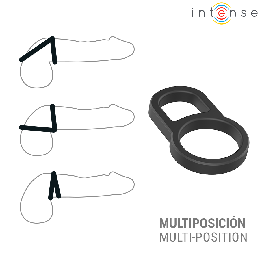 Intense For Him-Conleth Regolabile Doppio Anelli per Pene Model 3 3 Intense For Him-Conleth Regolabile Doppio Anelli per Pene Model 3 · Anelli & Guaine per pene (imaginea 3)