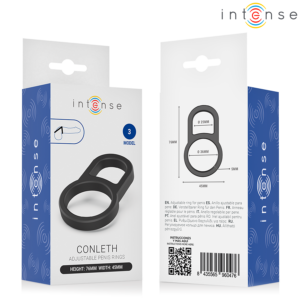 Intense For Him-Conleth Regolabile Doppio Anelli per Pene Model 3 · Anelli & Guaine per pene (imaginea 5)