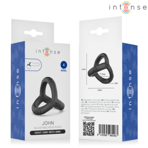 Intense For Him-John Anello Triplo Regolabile per Pene Model 4 11 Intense For Him-John Anello Triplo Regolabile per Pene Model 4 · Anelli & Guaine per pene (imaginea 5)