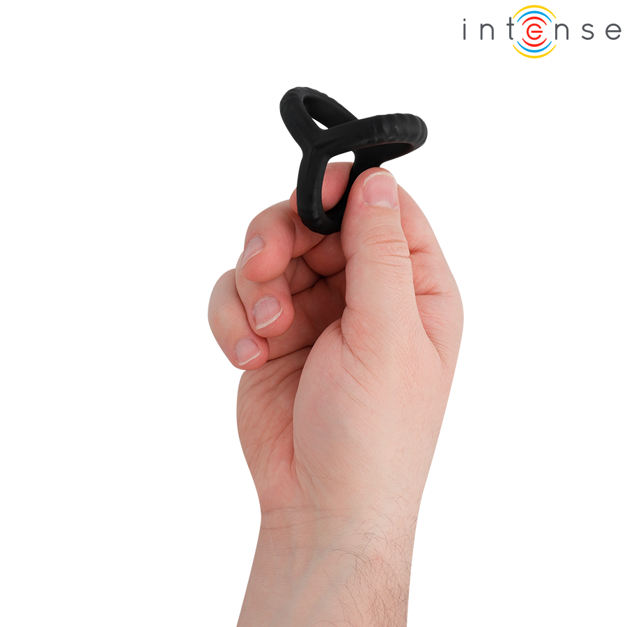 Intense For Him-John Anello Triplo Regolabile per Pene Model 4 2 Intense For Him-John Anello Triplo Regolabile per Pene Model 4 · Anelli & Guaine per pene (imaginea 2)