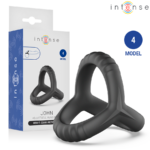 Intense For Him-John Anello Triplo Regolabile per Pene Model 4 · Anelli & Guaine per pene