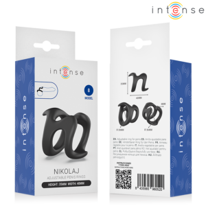 Intense For Him-Nikolaj Anello Regolabile per Penis Model 8 · Anelli & Guaine per pene (imaginea 6)