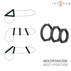 Intense For Him-Peter Set di 3 Anelli per il Pene Model 9 9 Intense For Him-Peter Set di 3 Anelli per il Pene Model 9 · Anelli & Guaine per pene (imaginea 3)