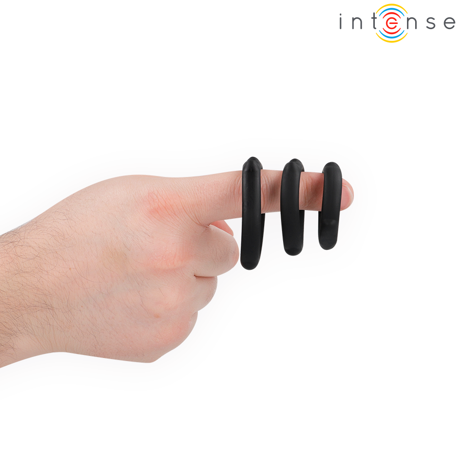 Intense For Him-Peter Set di 3 Anelli per il Pene Model 9 2 Intense For Him-Peter Set di 3 Anelli per il Pene Model 9 · Anelli & Guaine per pene (imaginea 2)