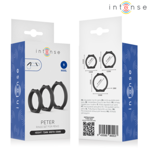 Intense For Him-Peter Set di 3 Anelli per il Pene Model 9 12 Intense For Him-Peter Set di 3 Anelli per il Pene Model 9 · Anelli & Guaine per pene (imaginea 6)