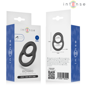 Intense For Him-Richard Anello Doppio per Pene Modello 1 · Anelli & Guaine per pene (immagine 5)
