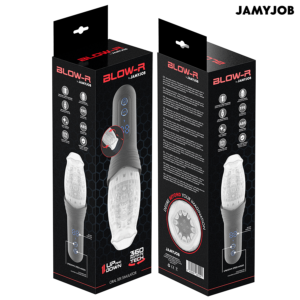 Jamyjob-Blow-r Masturbatore a Spinta e Rotazione-10 velocità · Masturbatori (imaginea 6)