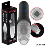 Jamyjob-Blow-r Masturbatore a Spinta e Rotazione-10 velocità · Masturbatori