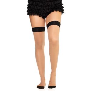 Leg Avenue Hosiery-1963 Spandex Calze con Cucitura Posteriore · Lingerie sexy donna (immagine 5)
