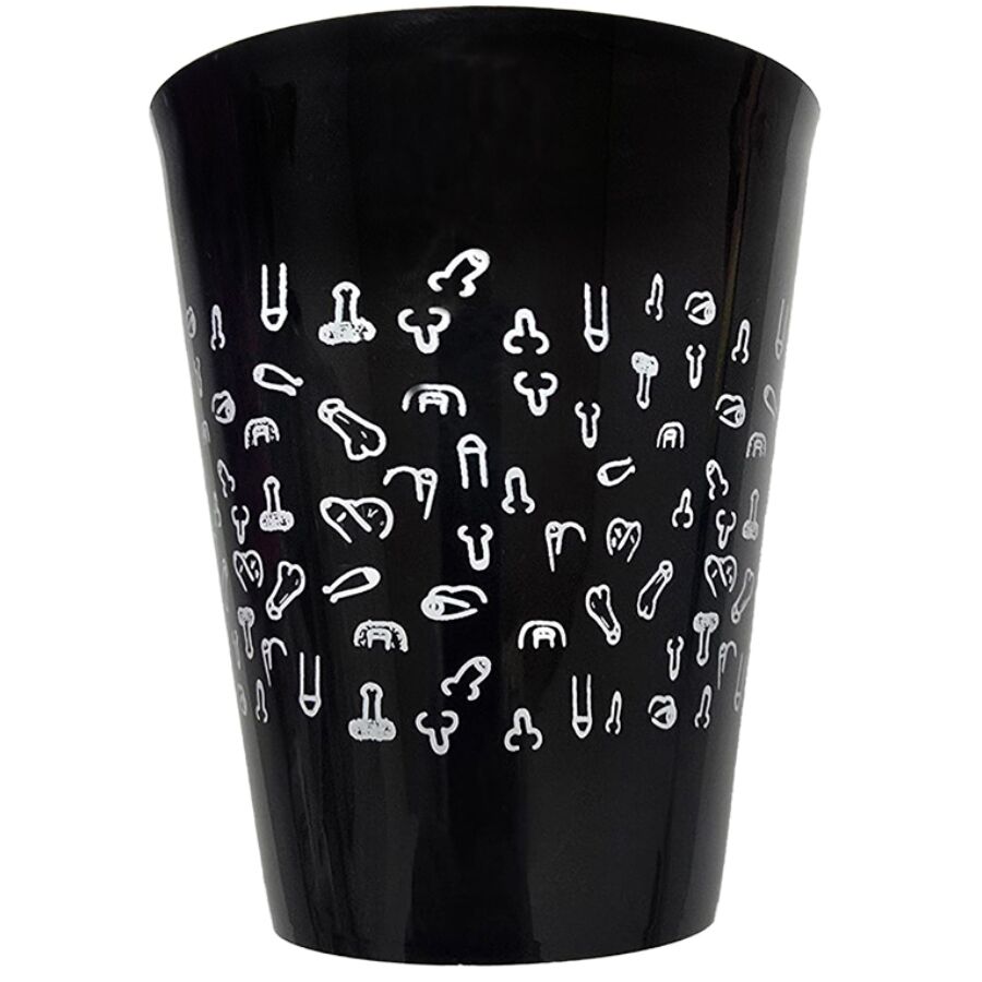 Diablo Picante-Tazza Nero 500 ml con Peni Bianchi 1 Diablo Picante-Tazza Nero 500 ml con Peni Bianchi — DIVERTY SEX · Articoli divertenti