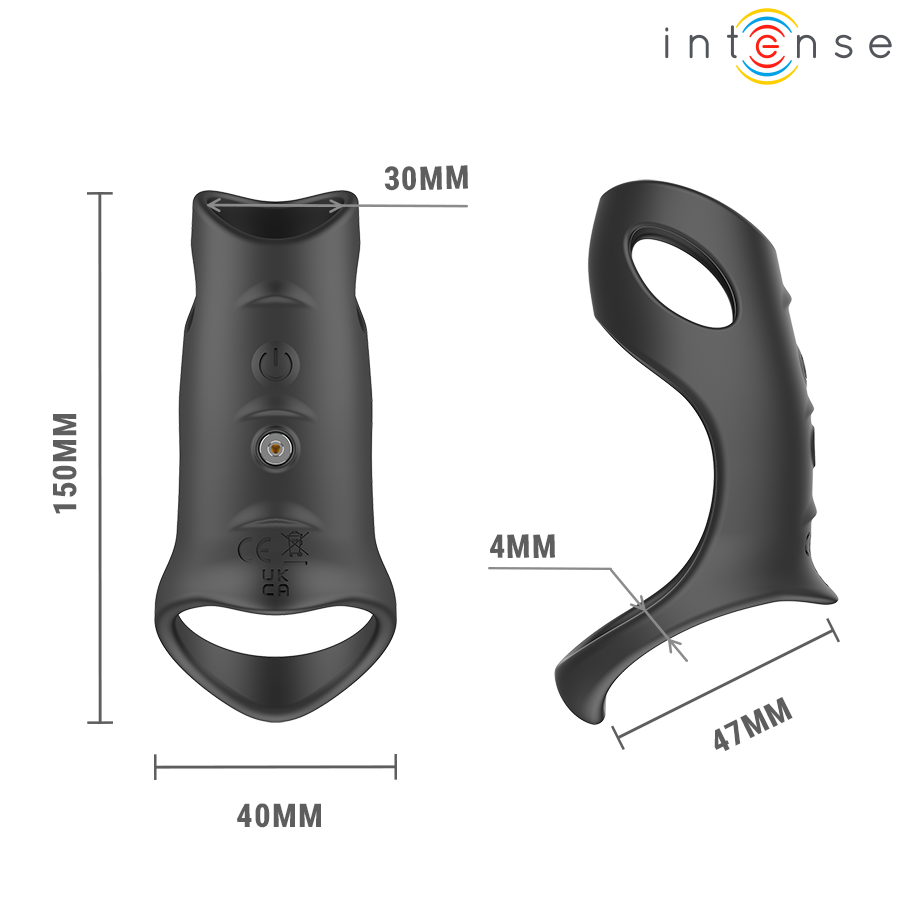 Intense For Him-Jerome Anello Vibratore Regolabile Modello 12 8 Intense For Him-Jerome Anello Vibratore Regolabile Modello 12 · Anelli & Guaine per pene (imaginea 8)