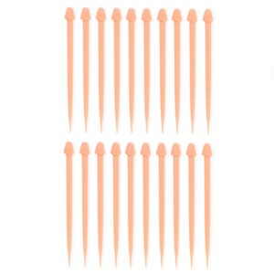 Diablo Picante-20 stuzzicadenti a forma di pene — DIVERTY SEX · Articoli divertenti