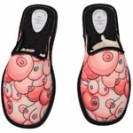 Diablo Picante-Diverty Sex Diablo Piccante Scarpe con Design Tette · Articoli divertenti