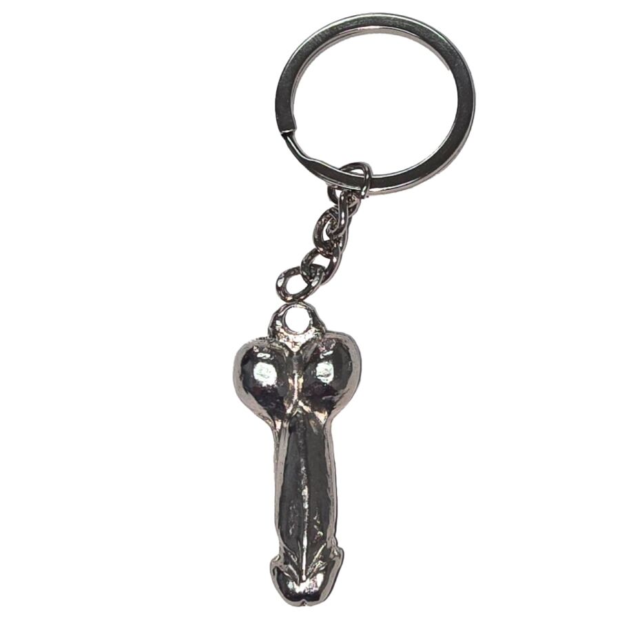 Diablo Picante-in metallo Pene Argento