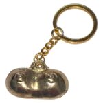 Diablo Picante-Portachiavi in metallo Tette Oro — DIVERTY SEX · Articoli divertenti