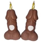 Diablo Picante-Candele Penis Ton Chiuso, Set 2 Pezzi con Numeri — DIVERTY SEX · Articoli divertenti