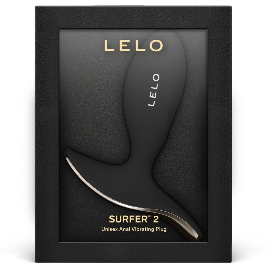 Lelo-Surfer 2 Plug anale Vibrante Unisex, Nero-Silicone, 3 velocità 4 Lelo-Surfer 2 Plug anale Vibrante Unisex, Nero-Silicone, 3 velocità · Giocattoli anali (immagine 4)