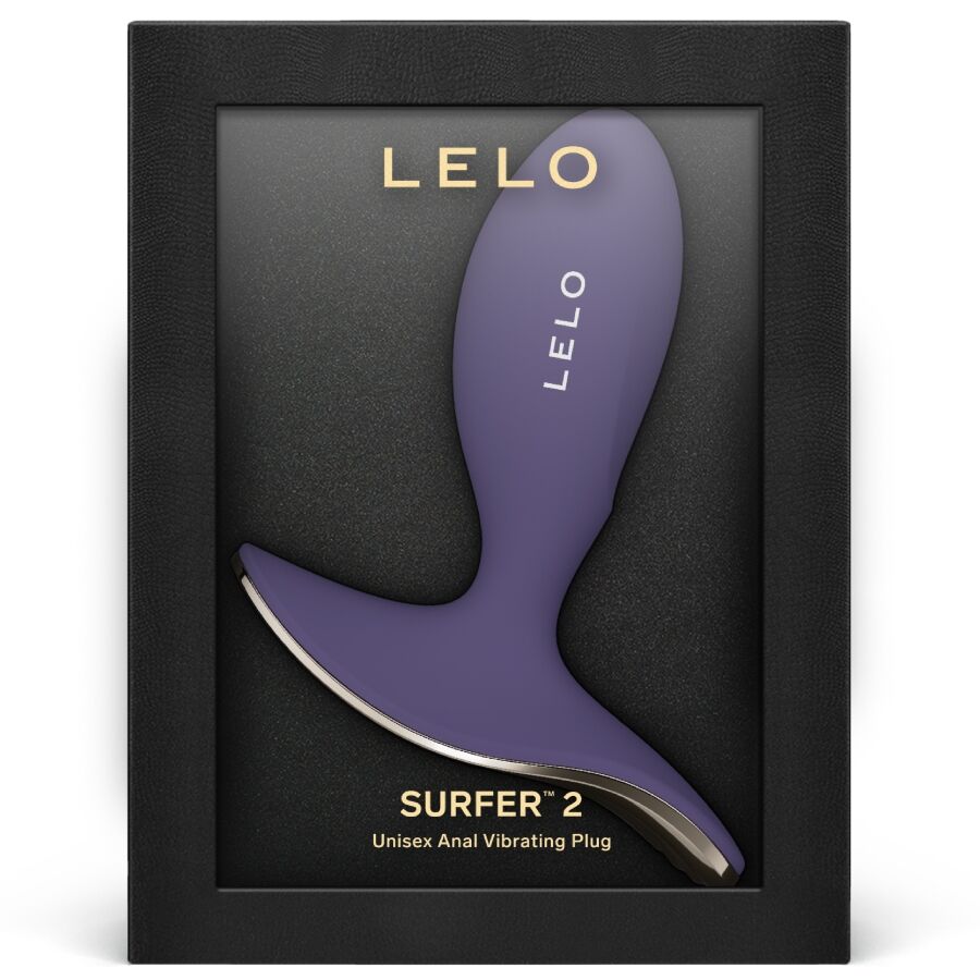 Lelo-Surfer 2 Plug Vibrante Anale Unisex Cyber Purple-Silicone, 3 4 Lelo-Surfer 2 Plug Vibrante Anale Unisex Cyber Purple-Silicone, 3 · Giocattoli anali (imaginea 4)