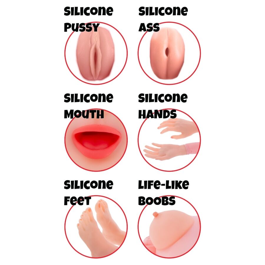 Hidden Desire-Lusty Lola Bambola Gonfiabile 145 cm-Silicone · Bambole & Gonfiabili (imaginea 4)
