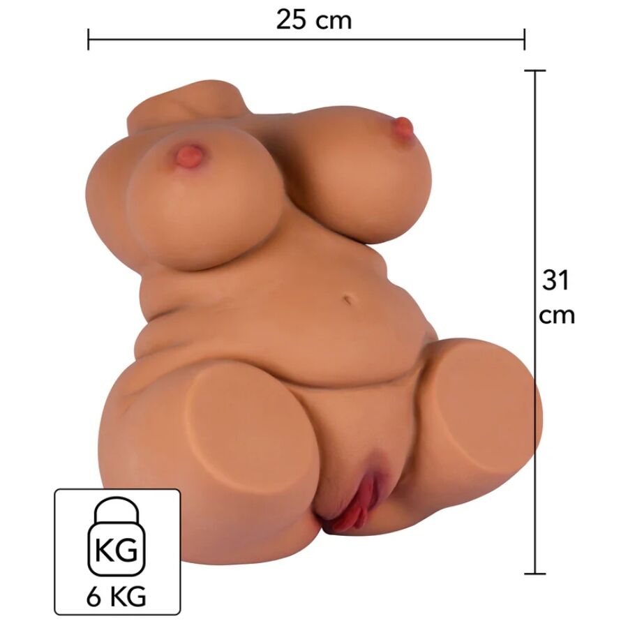 Hidden Desire-Fat Fuck Queen Torso Masturbatore Femminile 6 kg 2 Hidden Desire-Fat Fuck Queen Torso Masturbatore Femminile 6 kg · Bambole & Gonfiabili (imaginea 2)