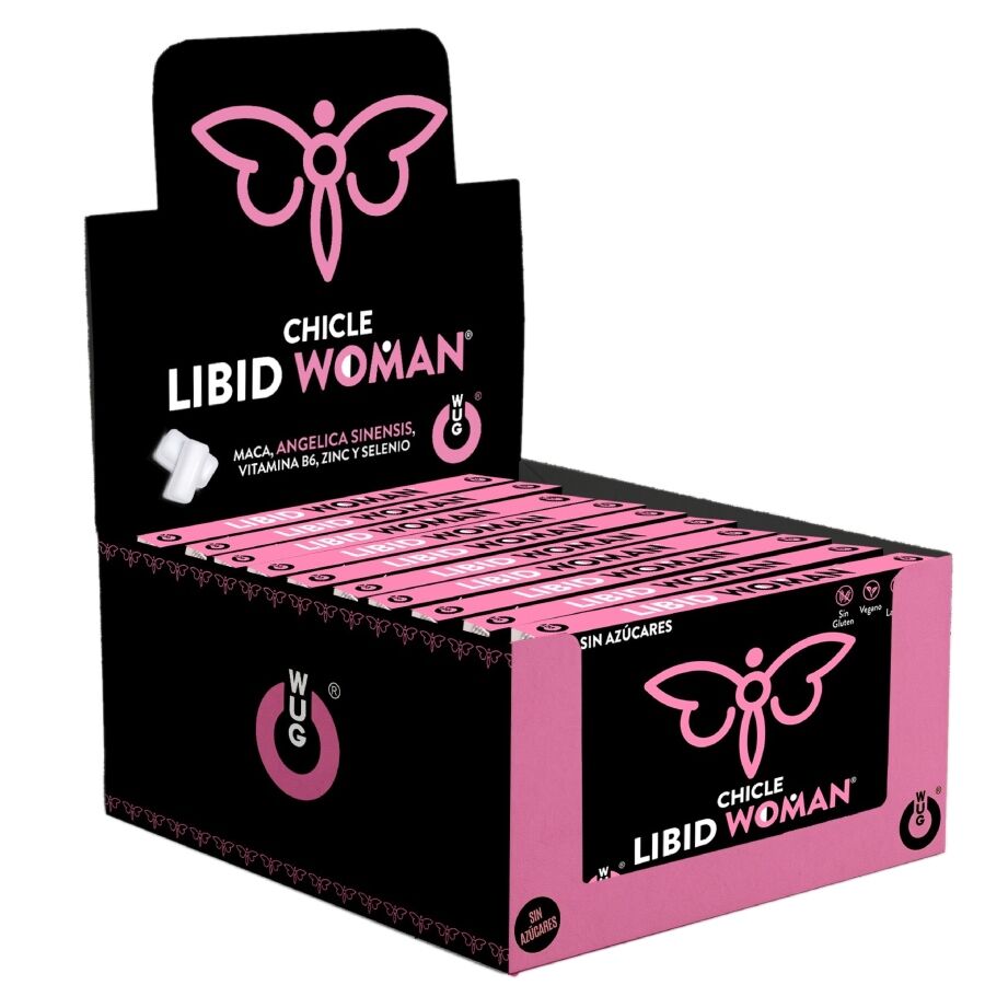 WUG-Gum Sesso Sense Libido per le donne Display 12x8 Pezzi 1 WUG-Gum Sesso Sense Libido per le donne Display 12x8 Pezzi · Afrodisiaci donna