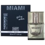 Hot-Profumo con Feromoni Miami Spicy Man 30 ml 375 img 222616 cea32a4a6b24b051bb864f7e07e5e8ed 1