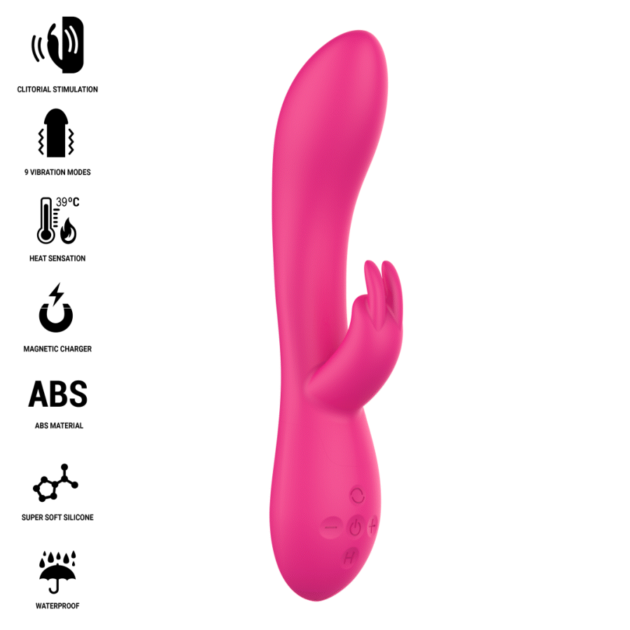 Intense High Tech-Tammy Rabbit Stimolatore con Riscaldamento-Silicone · Vibratori (immagine 3)