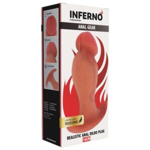 Hidden Desire-Inferno Plug anale Realistico 16 cm-Silicone · Giocattoli anali (immagine 3)