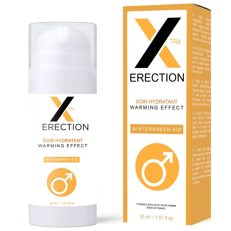 Ruf-X Erection Heat Effect Crema Stimolante per l'Erezione 40 ml