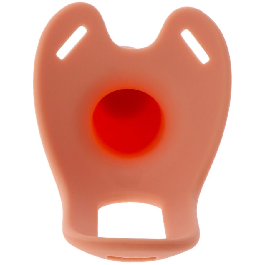 Hidden Desire-Inferno Guaina per pene Strap-on in Silicone, 18 cm · Anelli & Guaine per pene (imaginea 5)