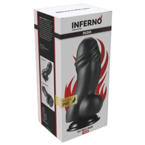 Hidden Desire-Inferno Fat Boys Dildo 19 cm-Ventosa · Dildo & Stimolatori (imaginea 6)
