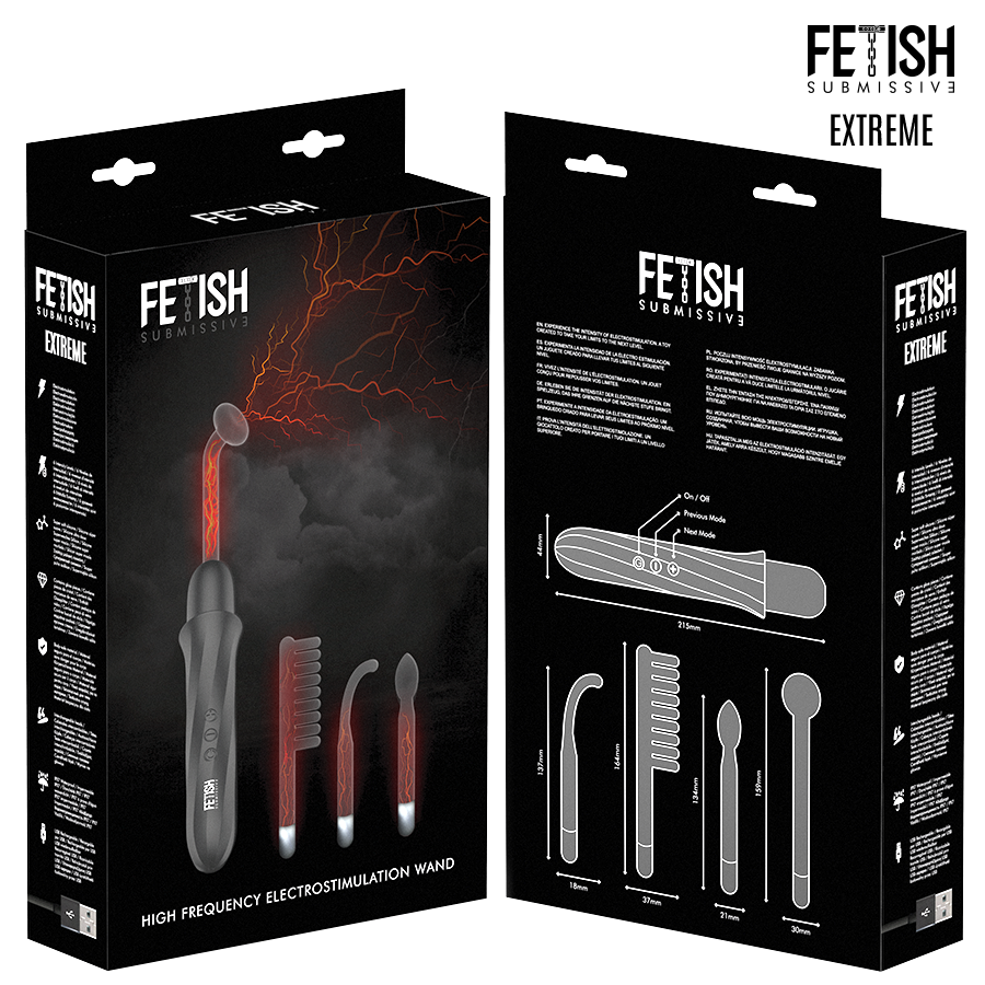 Fetish Submissive Extreme-Elettrostimolazione High Stick · Elettrostimolazione (imaginea 7)