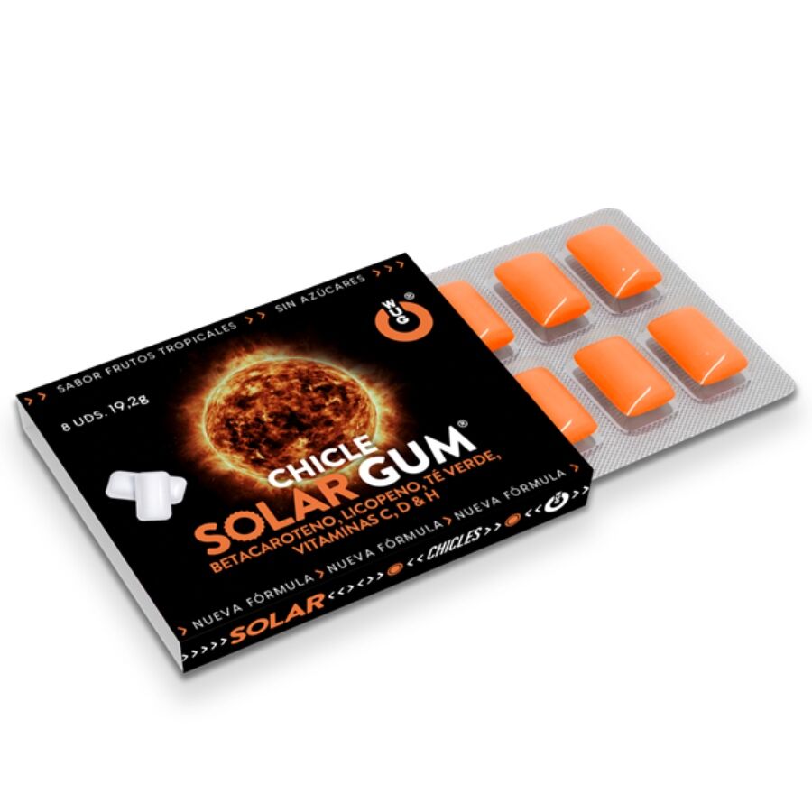 WUG-Gomma di abbronzatura solare 8 pezzi · Integratori alimentari
