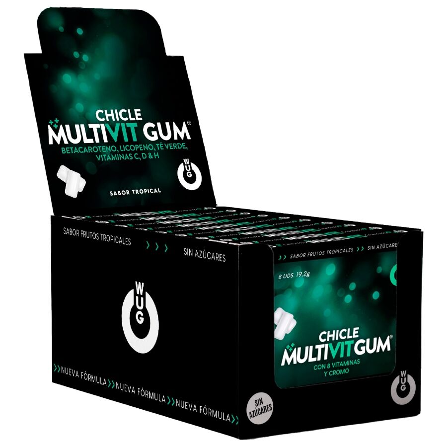 WUG-Schermo Multivitaminico 12 x 8 Pezzi · Integratori alimentari
