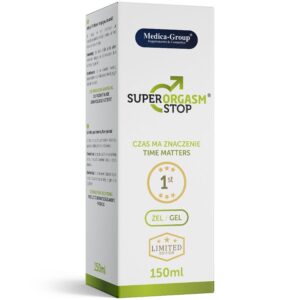 Medica Group-Super Orgasm Stop Gel Intimo per Uomini 150 ml · Afrodisiaci uomo (immagine 3)