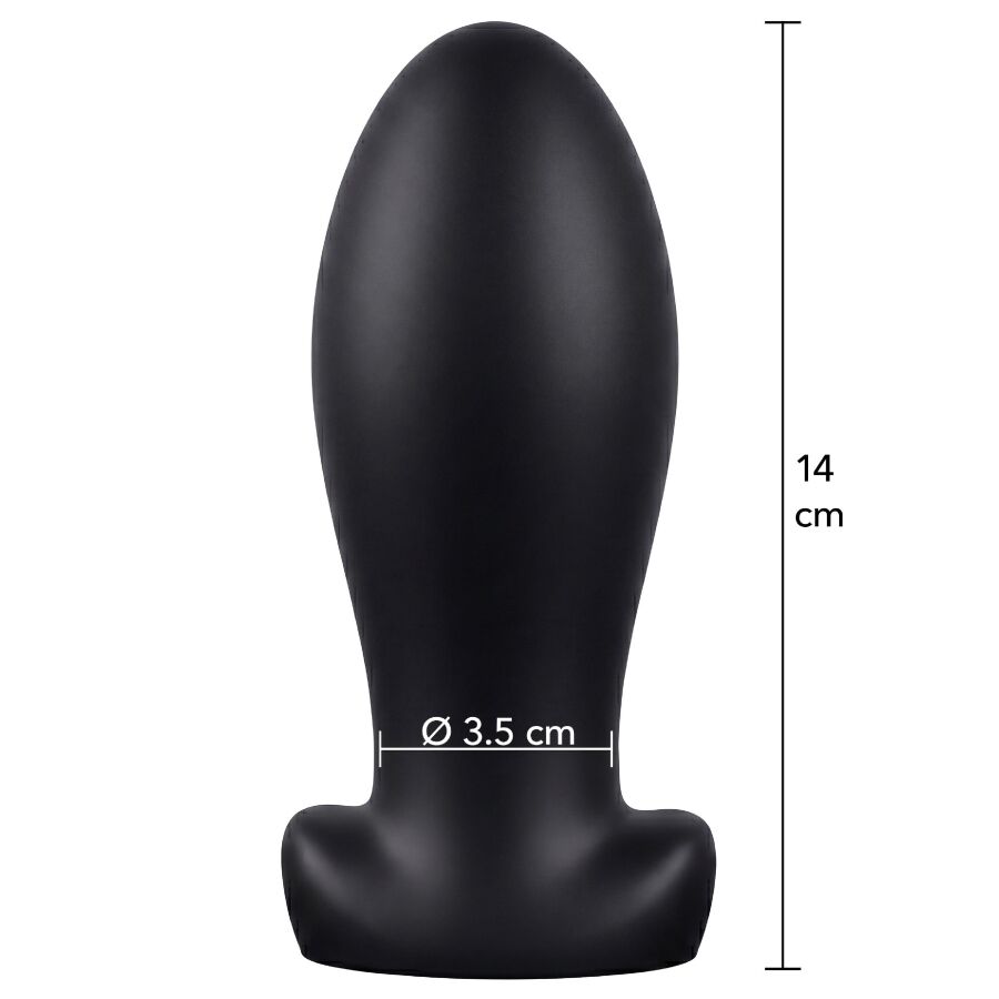 Hidden Desire-Plug anale Di Allungamento Duro, Dimensione Media-Silicone · Accessori BDSM (immagine 4)
