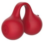 Snail Vibe-Twinn Cherry Vibrator di Dito-Silicone · Masturbatori